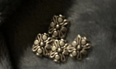 13 mm Antiqued Silver 50 Pcs Flower Metal Spacer Bead - Thumbnail 2