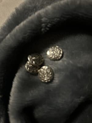 12 mm Antiqued Silver 50 Flower Metal Spacer Beads - Thumbnail 2