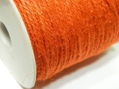 2MM Fall Orange Hemp Twine Cord Jewelry Making Stringing Material - Colored - Thumbnail 2