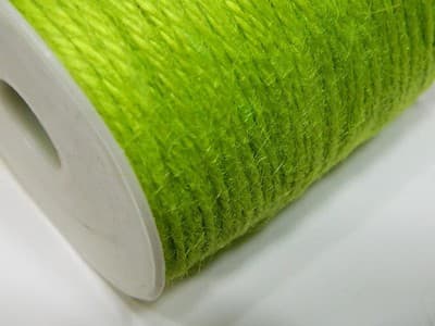 2MM Spring Green Hemp Twine Cord Jewelry Making Stringing Material - Colored - Image 1