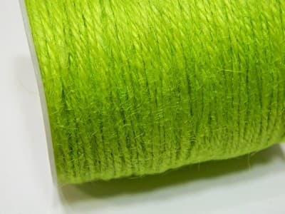 2MM Spring Green Hemp Twine Cord Jewelry Making Stringing Material - Colored - Thumbnail 2