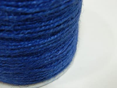 2MM Royal Blue Hemp Twine Cord Jewelry Making Stringing Material - Colored Dark - Image 1
