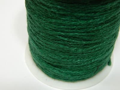 2MM Hunter Green Hemp Twine Cord Jewelry Making Stringing Material - Colored - Thumbnail 3