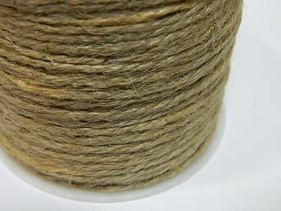 2MM Tan Brown Hemp Twine Cord Jewelry Making Stringing Material - Colored Light - Thumbnail 3