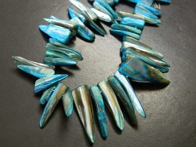20~40MM Shell Beads/ Mother Of Pearl/ Handmade Made From Seashells/ - Image 1