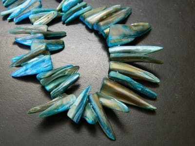 20~40MM Shell Beads/ Mother Of Pearl/ Handmade Made From Seashells/ - Thumbnail 3
