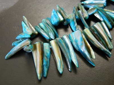 20~40MM Shell Beads/ Mother Of Pearl/ Handmade Made From Seashells/ - Thumbnail 5