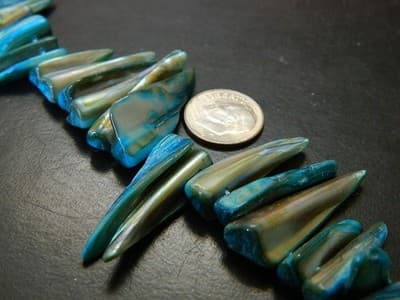 20~40MM Shell Beads/ Mother Of Pearl/ Handmade Made From Seashells/ - Thumbnail 10