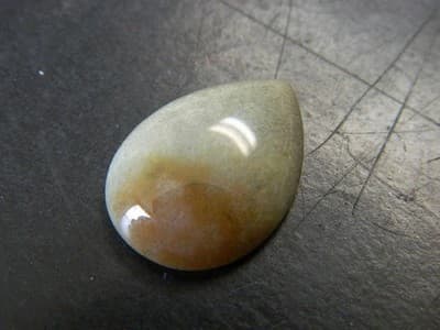 25x18MM Basic Drop Natural Medicine Stone Cabochon - Teardrop Shaped Gemstone - Image 1