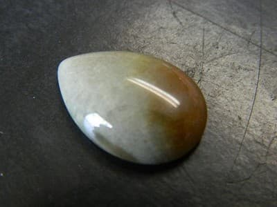 25x18MM Basic Drop Natural Medicine Stone Cabochon - Teardrop Shaped Gemstone - Thumbnail 2