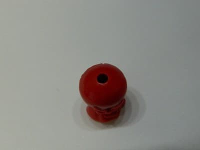 15.5MM Red Cinnabar Lucky Bag Beads - Wealth Making Protection Jewelers - Thumbnail 6