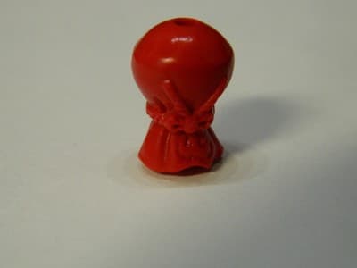 15.5MM Red Cinnabar Lucky Bag Beads - Wealth Making Protection Jewelers - Thumbnail 5