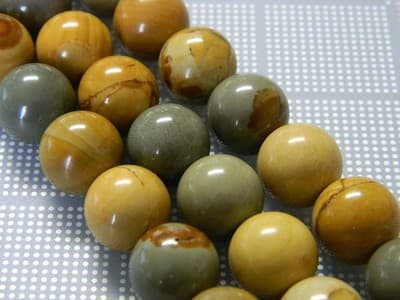14MM Round Wild Horse Picture Jasper Beads Picture Jasper Bead Gemstone Beads - Thumbnail 5