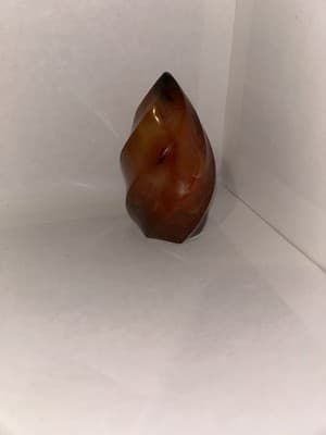 352 Gram Natural Carnelian Flame Madagascar Quarts Crystal - Thumbnail 2