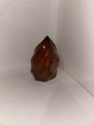 352 Gram Natural Carnelian Flame Madagascar Quarts Crystal - Thumbnail 3