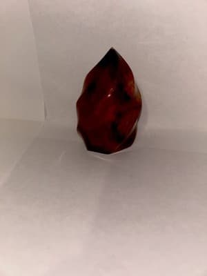 352 Gram Natural Carnelian Flame Madagascar Quarts Crystal - Thumbnail 4