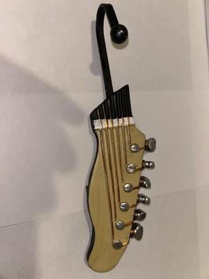 Vintage Wall Hook/ Guitar Style Coat, Hat Or Key Hanger - Image 1
