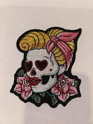 Iron On Embroidery Patch - Image 1