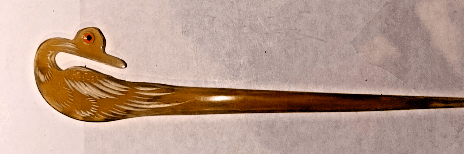 Handmade Buffalo Horn Hair Pins- Handmade In Kathmandu, Nepal - Thumbnail 5