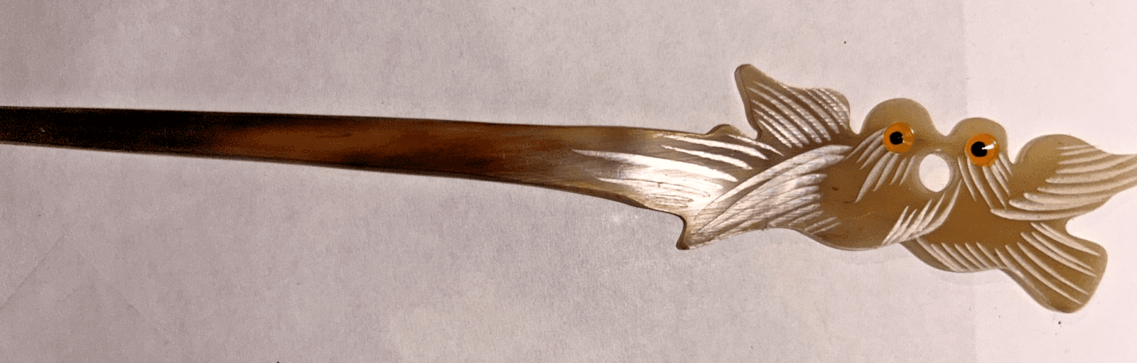 Handmade Buffalo Horn Hair Pins- Handmade In Kathmandu, Nepal - Thumbnail 9