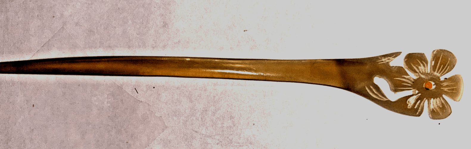 Handmade Buffalo Horn Hair Pins- Handmade In Kathmandu, Nepal - Thumbnail 6