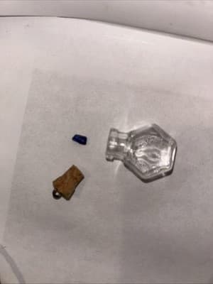 Pendant Jar With Small Sodalite Stone - Worn To Facilitate Positive Thinking - Thumbnail 5