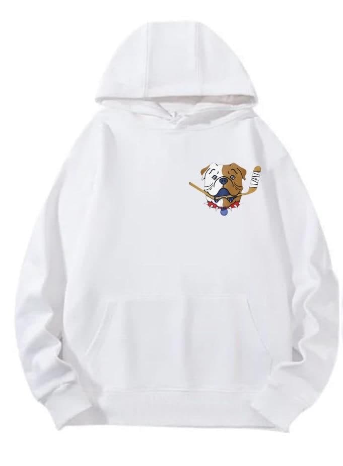 Hoodie -Shoresy Sudbury Blueberry Bulldog Heat Transfer Patch - Thumbnail 9