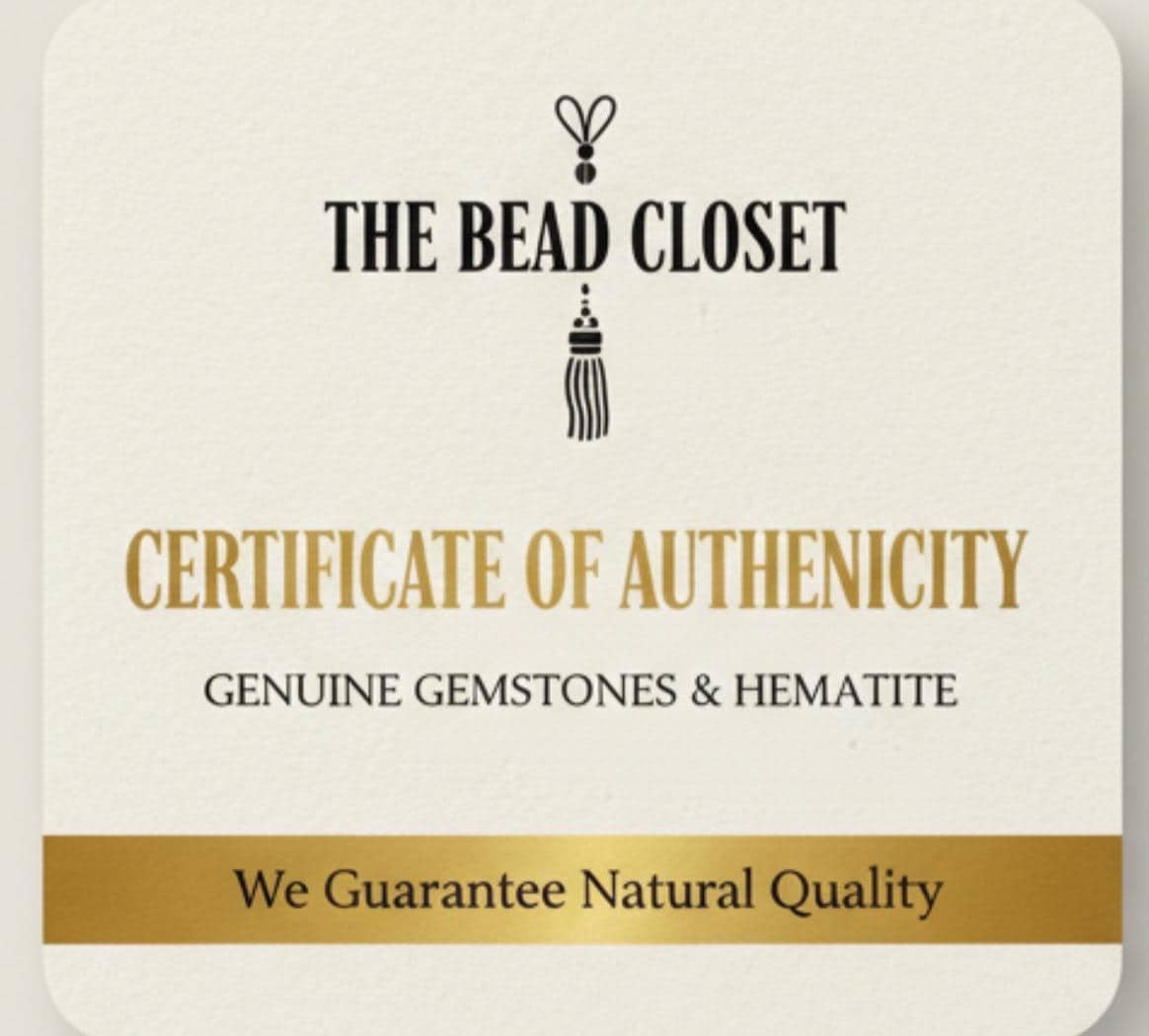 Rainbow Aura Hematite Bracelet Set, Lava Stone Diffuser, Grounding Jewelry - Thumbnail 10