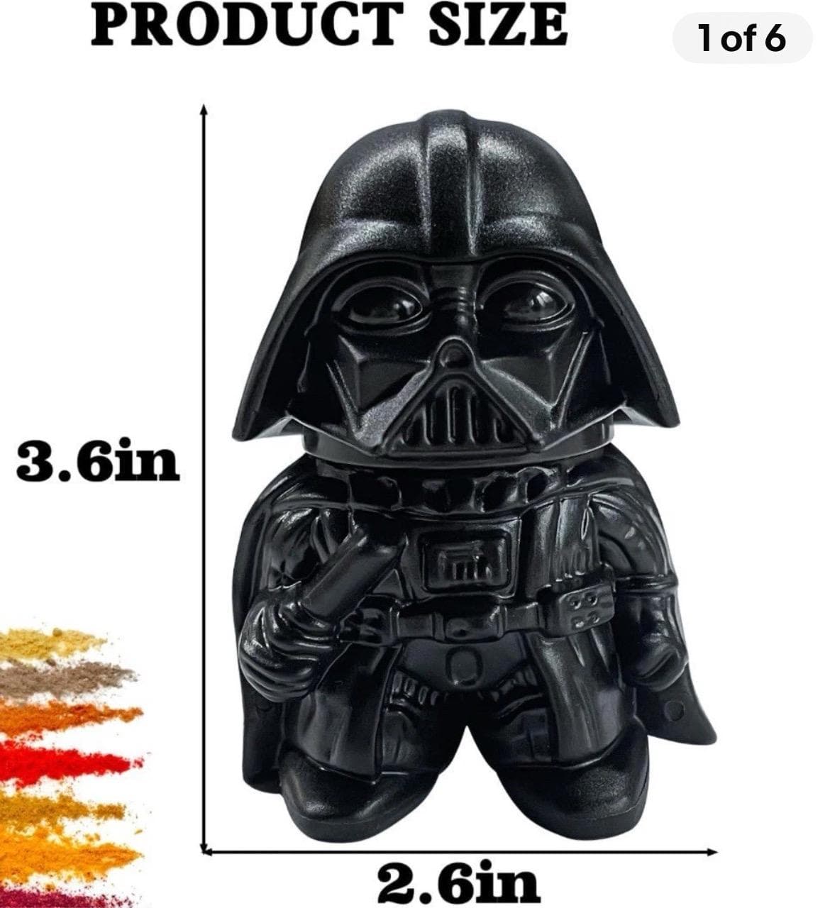 Star Wars Darth Vader Herb/ Spice Grinder - Thumbnail 3