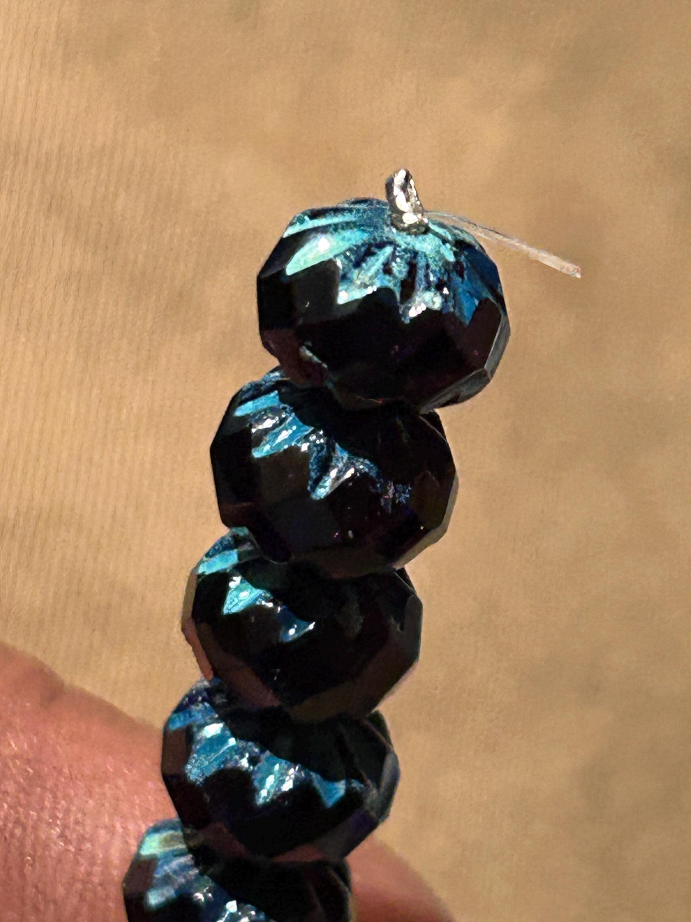 Fauceted Rhondella Beads 19 different Colors -Czech Glass 9mmx6mm - Thumbnail 12