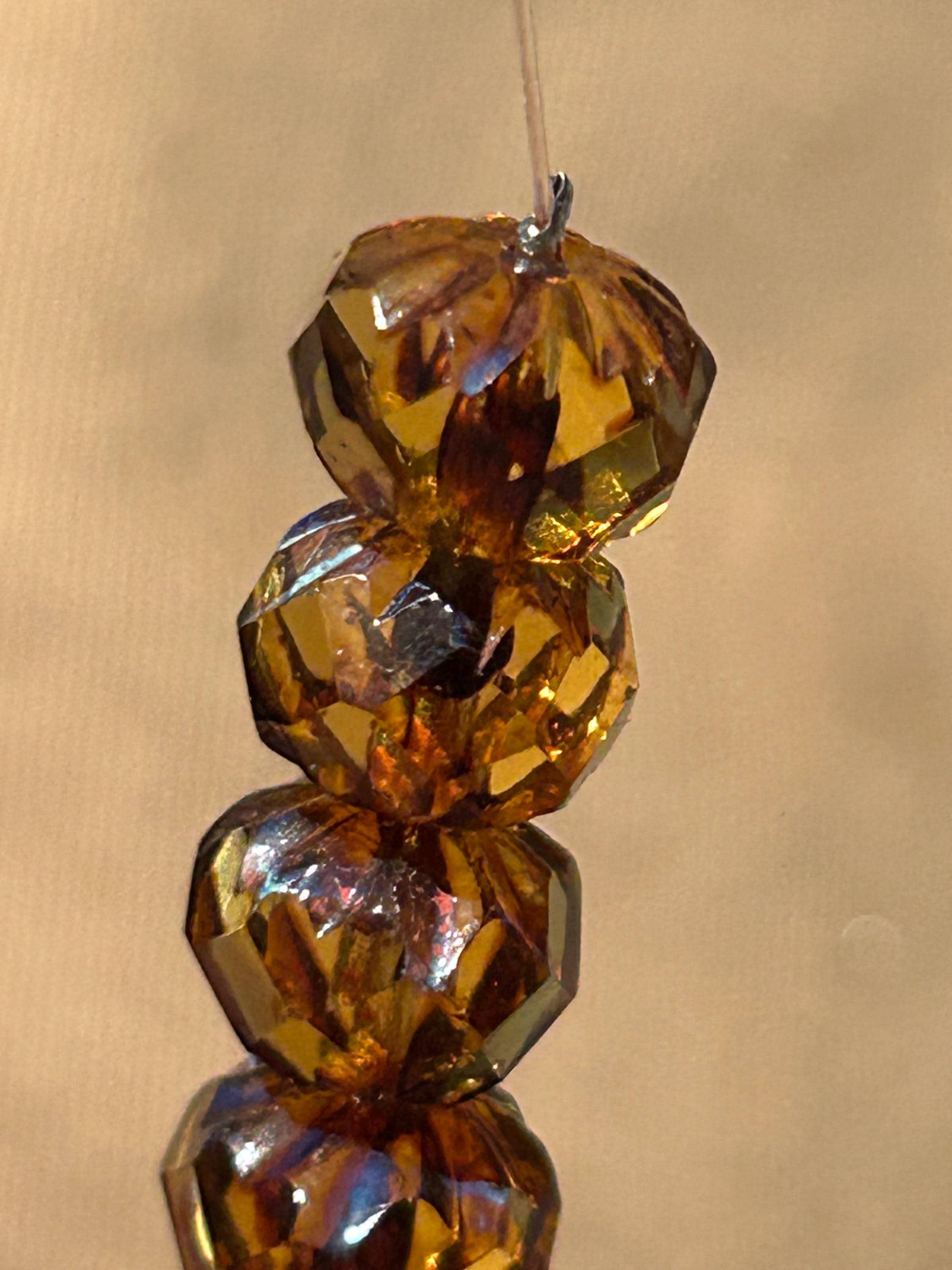 Fauceted Rhondella Beads 19 different Colors -Czech Glass 9mmx6mm - Thumbnail 5