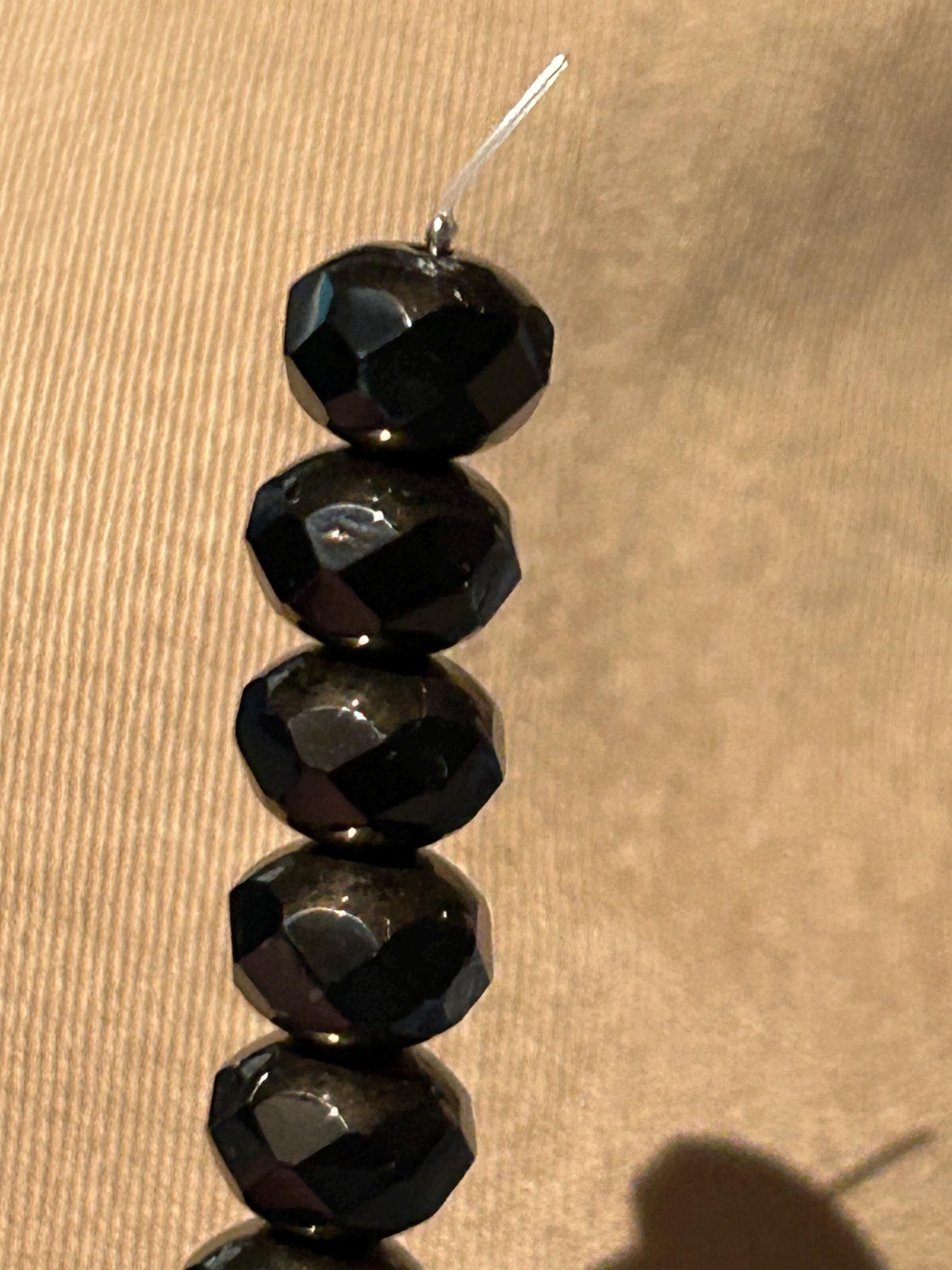 Fauceted Rhondella Beads 19 different Colors -Czech Glass 9mmx6mm - Thumbnail 20