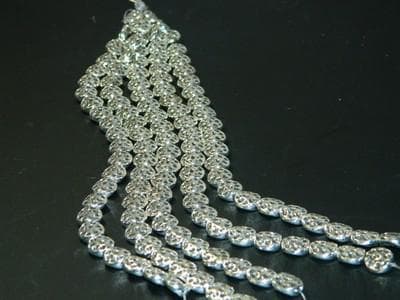 Antiqued Silver Pewter Coin Beads: 10mm Vintage Style, 25 Pcs - Thumbnail 5