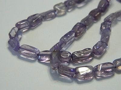Amethyst Rectangle Beads: Natural Light Purple (50 Pieces Set) - Thumbnail 3