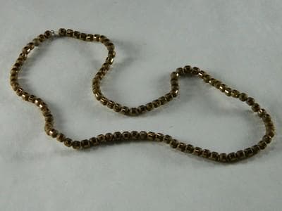 Brown Orbitz Round Beads, Crystal Striped Shine (4mm) - Thumbnail 4