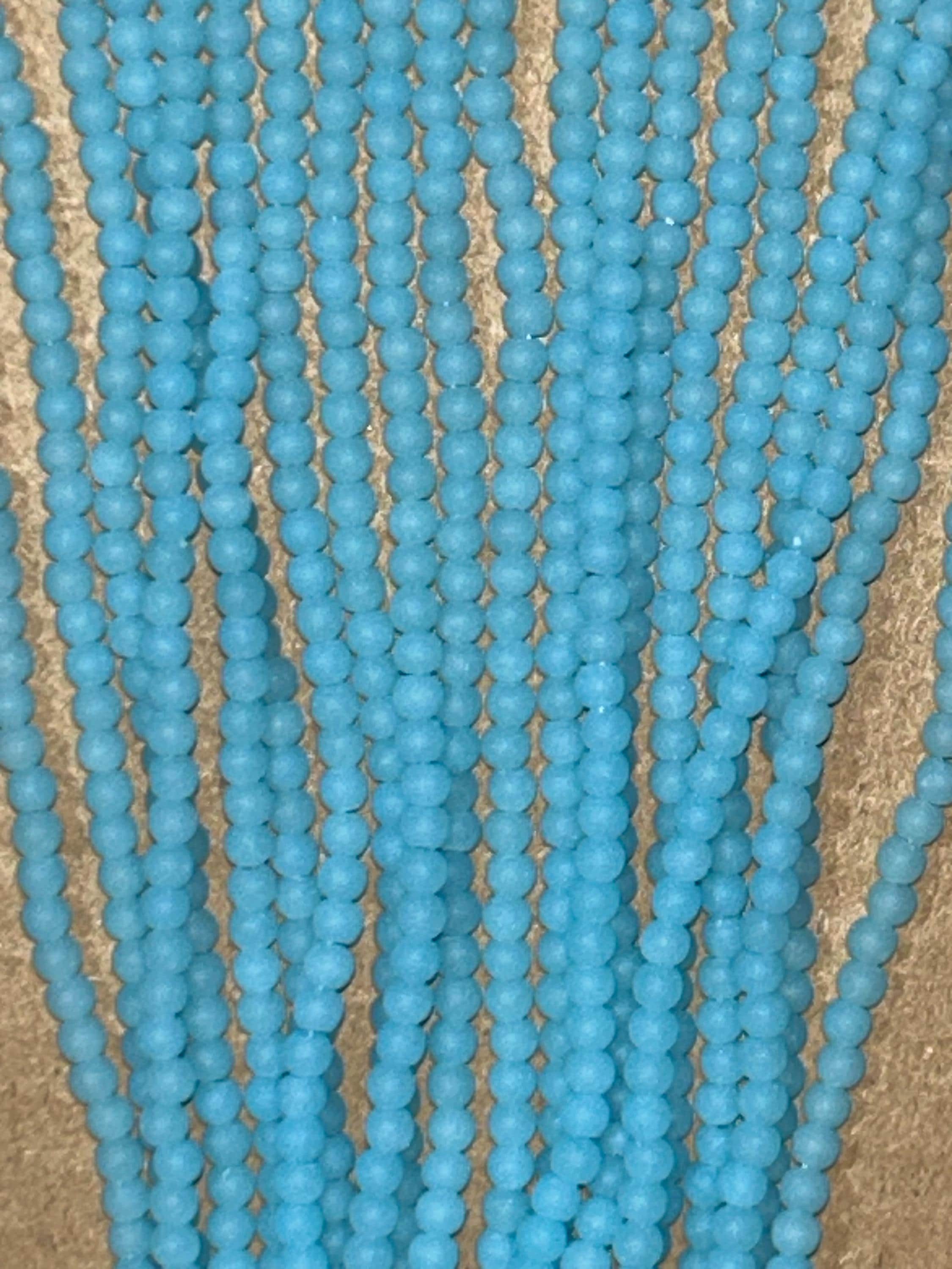 Matte Opaque Czech Glass Beads | Size 3mm Assorted Color Options | Jewelry Making Supplies - Thumbnail 15