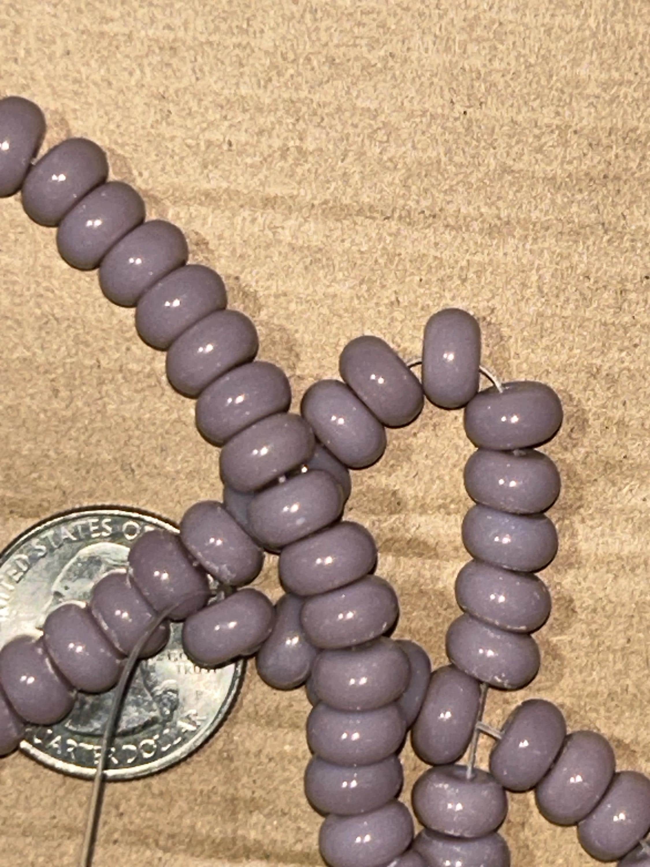 Yellow Quartz Rondelle Beads, 6mm Smooth Gemstone Strand - Thumbnail 18