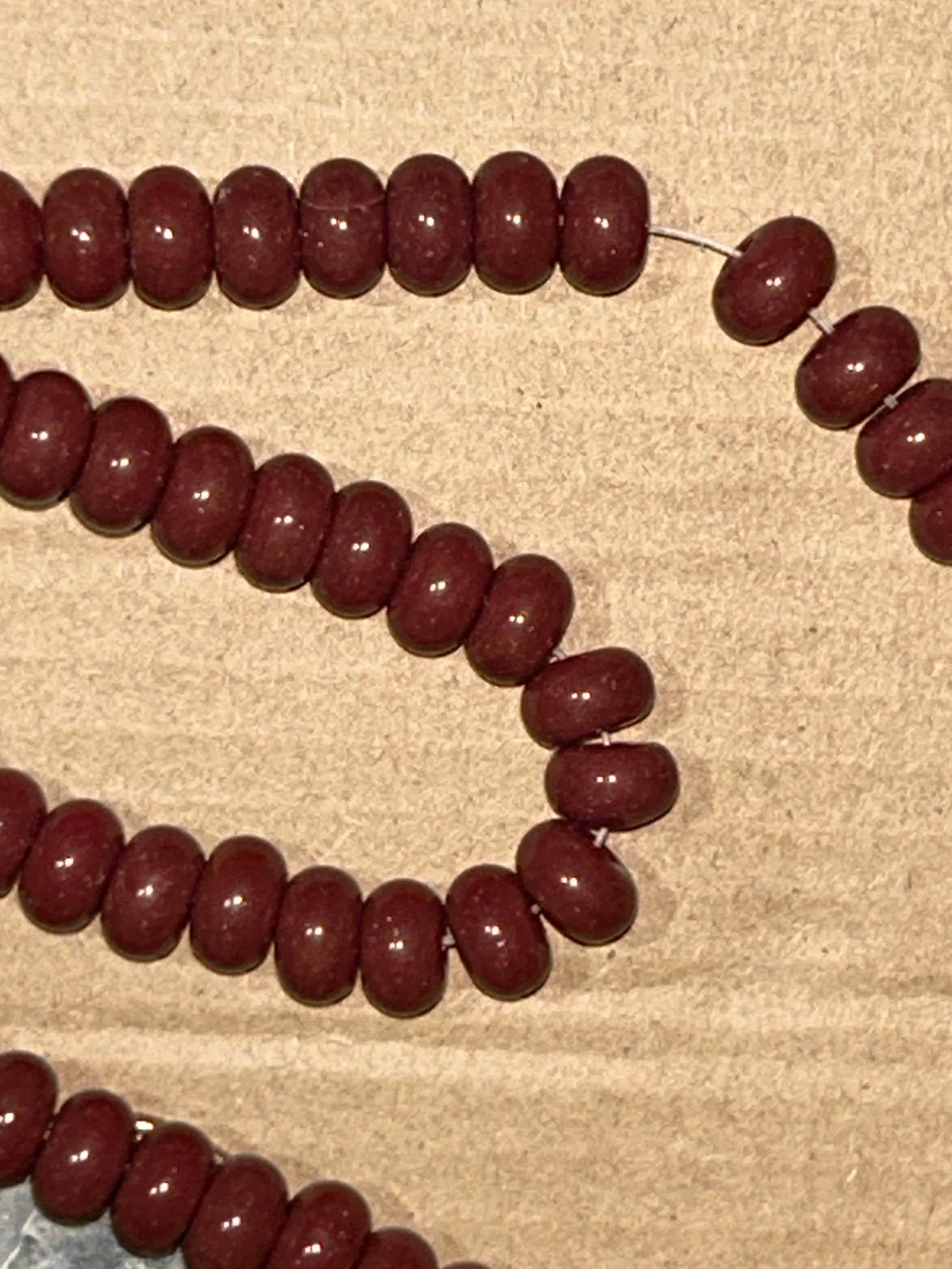 Yellow Quartz Rondelle Beads, 6mm Smooth Gemstone Strand - Thumbnail 12