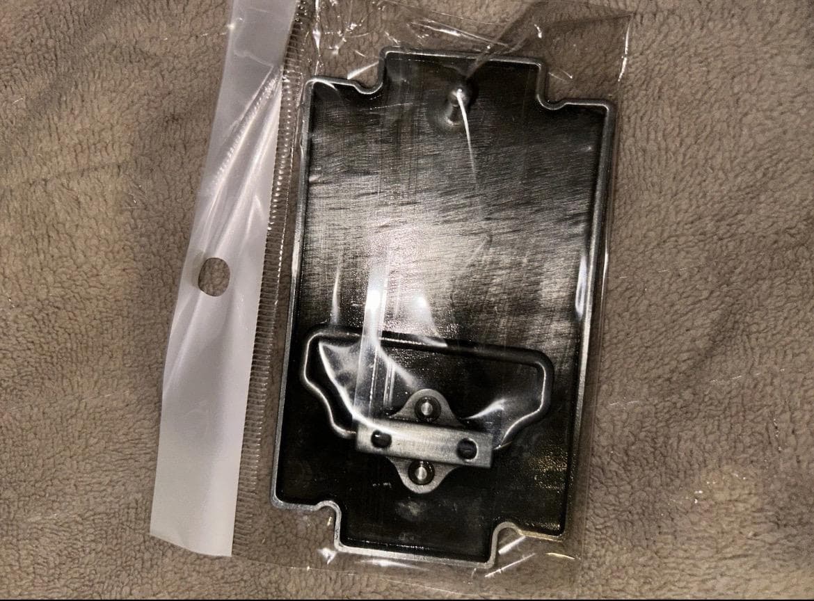 Judi’s Priest /Rock And Roll/ Razor Blade /Belt Buckle/British Steel/Silver - Thumbnail 4