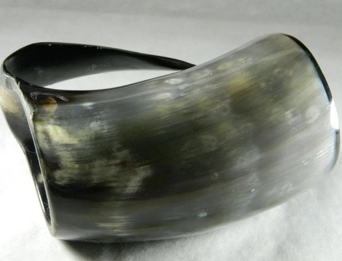 Handcrafted Viking Drinking Horn Mug | Norse Beer Stein. 5 different cups - Thumbnail 17