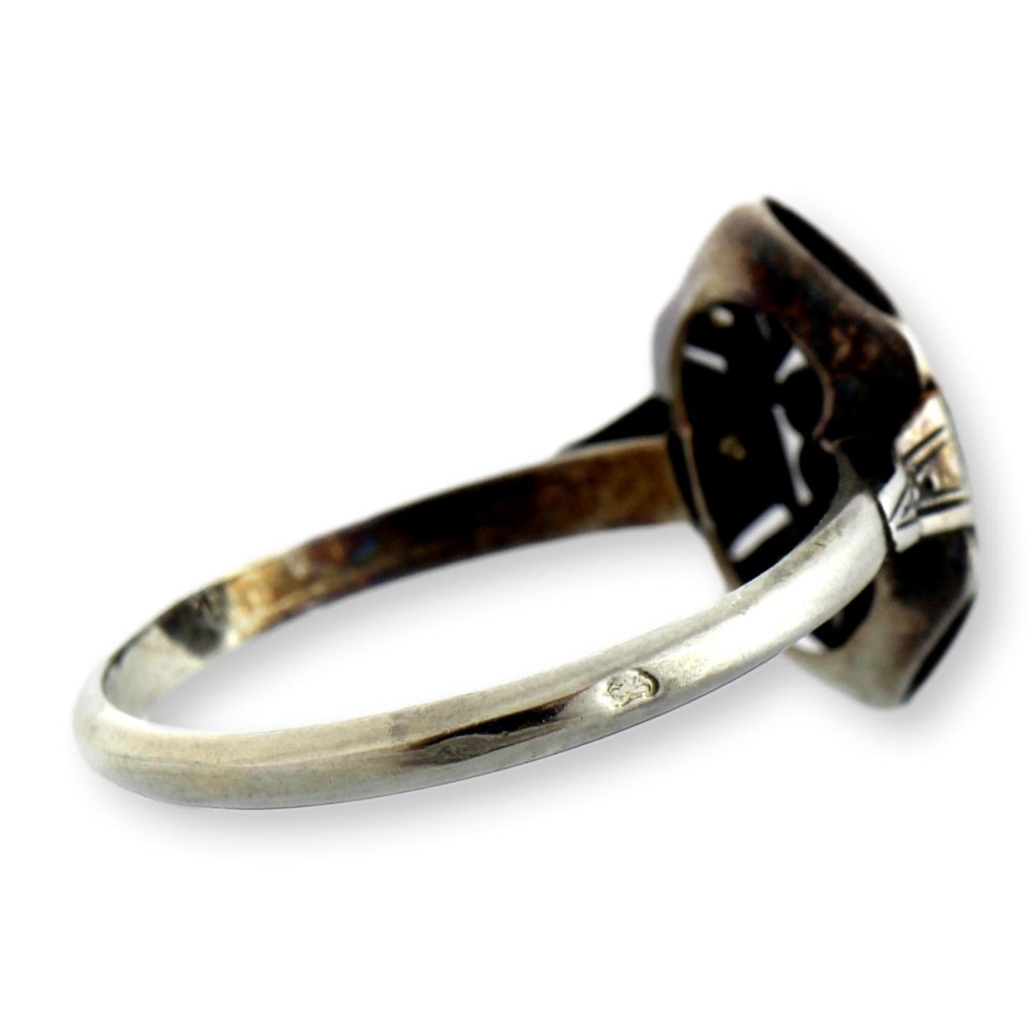 French Early Victorian Rose-Cut Diamond Ring, circa 1838–1850 - Size 5.5 - Thumbnail 4