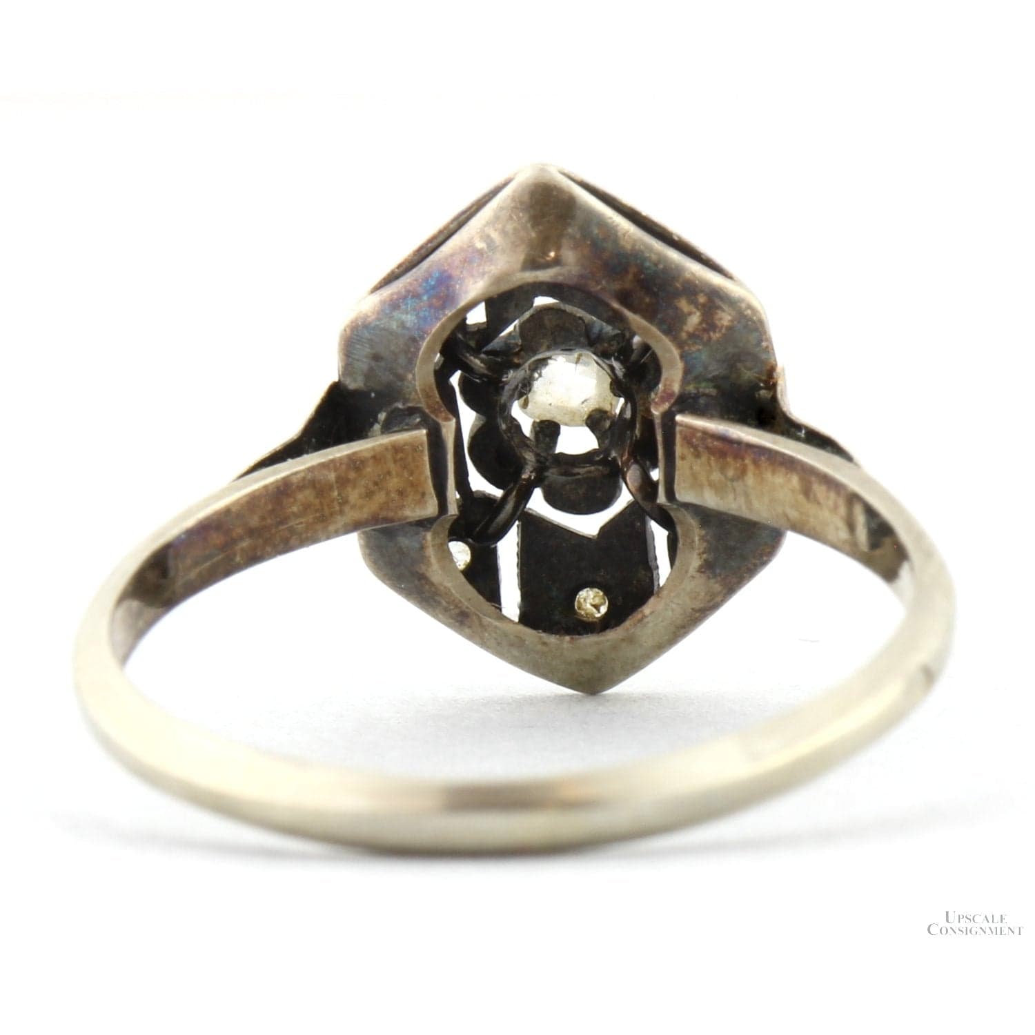 French Early Victorian Rose-Cut Diamond Ring, circa 1838–1850 - Size 5.5 - Thumbnail 5