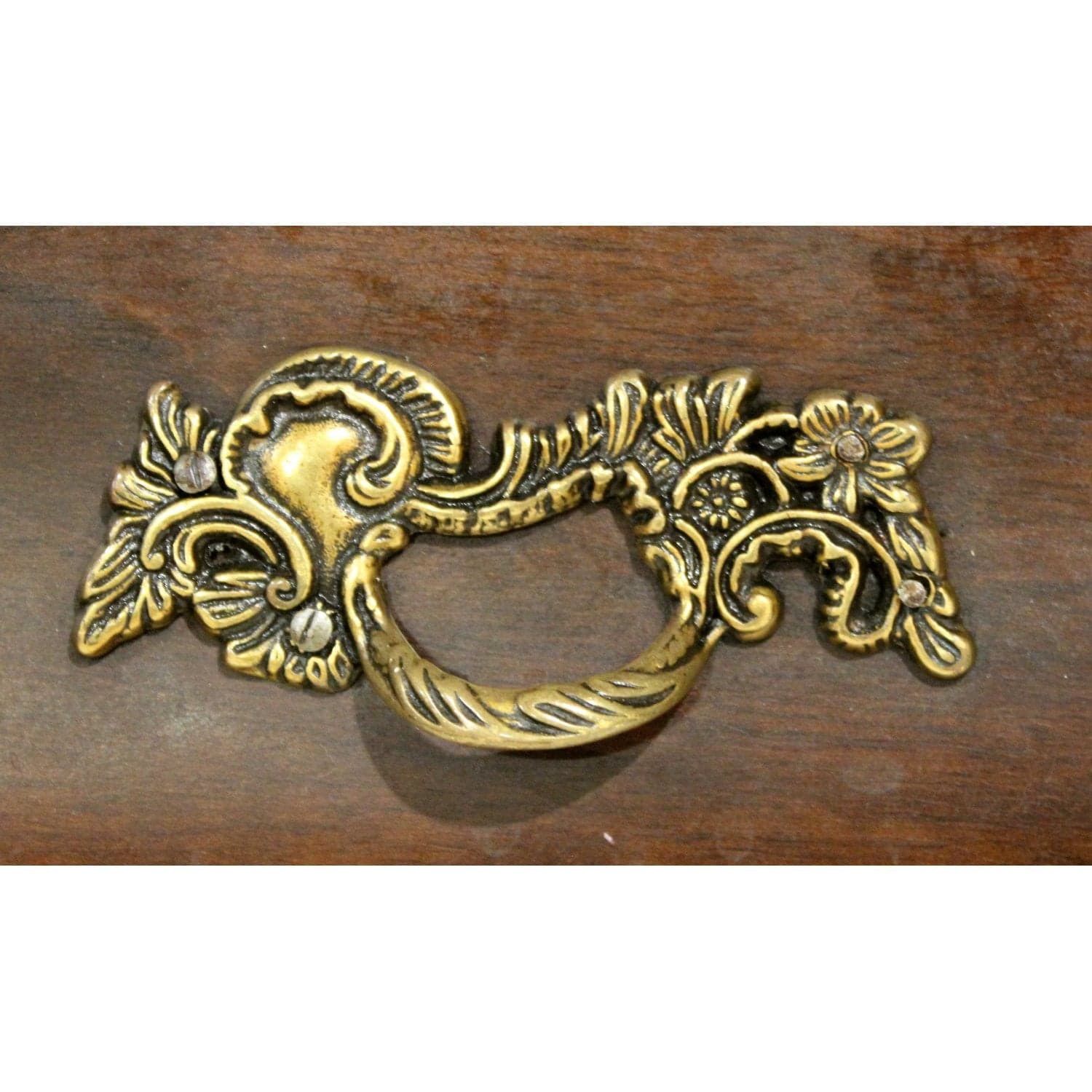 3 Drawer Nightstand - Dark Brown - Thumbnail 5