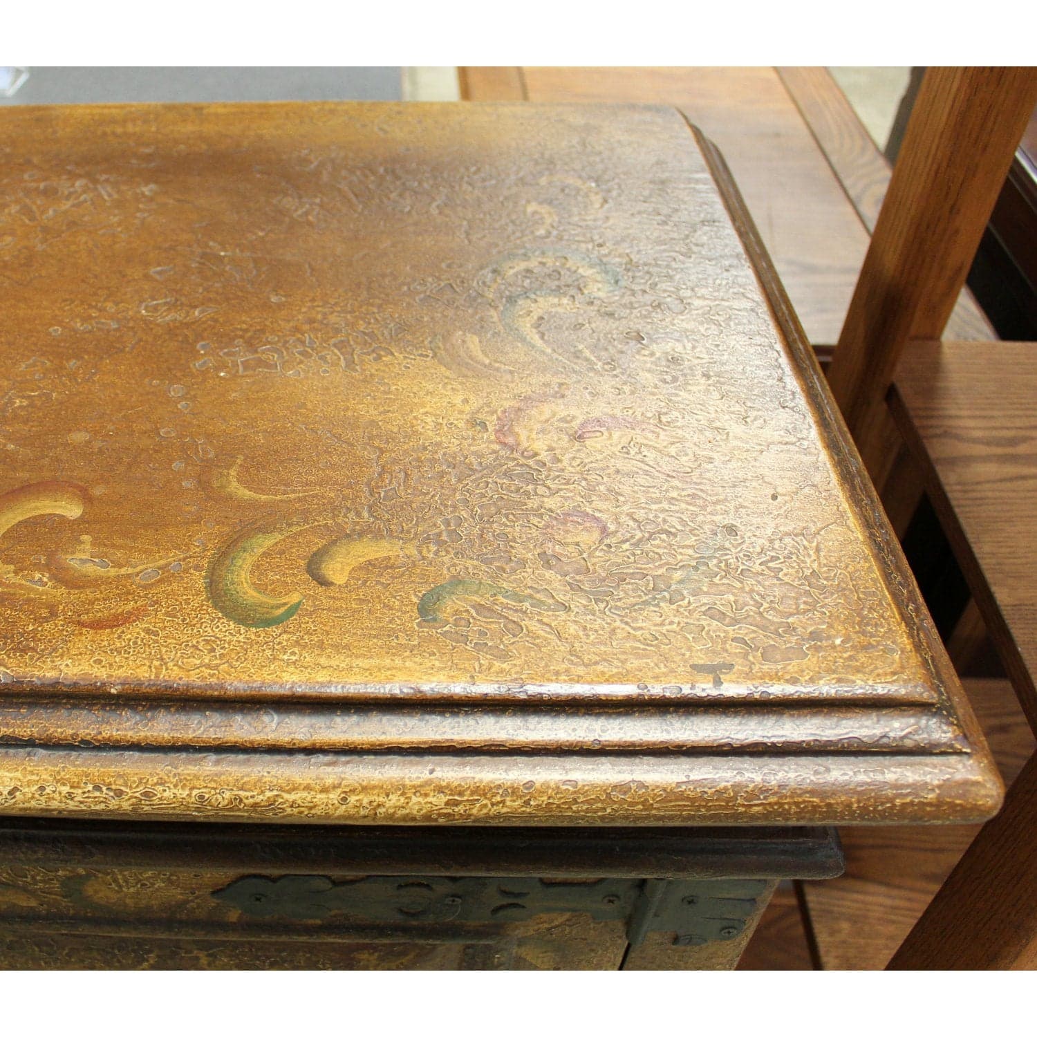 Accents of Salado Rustic Mediterranean Sideboard w/Scrolling Iron Doors - Thumbnail 5