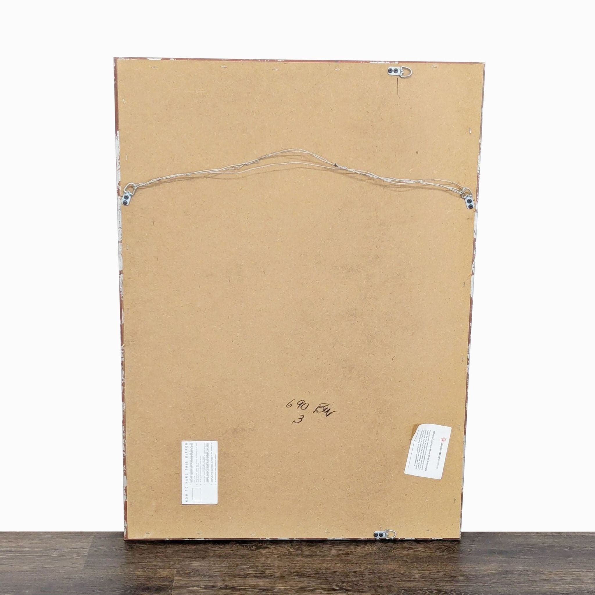 Carolina Mirror Company Carved Wood Frame Mirror - Thumbnail 3