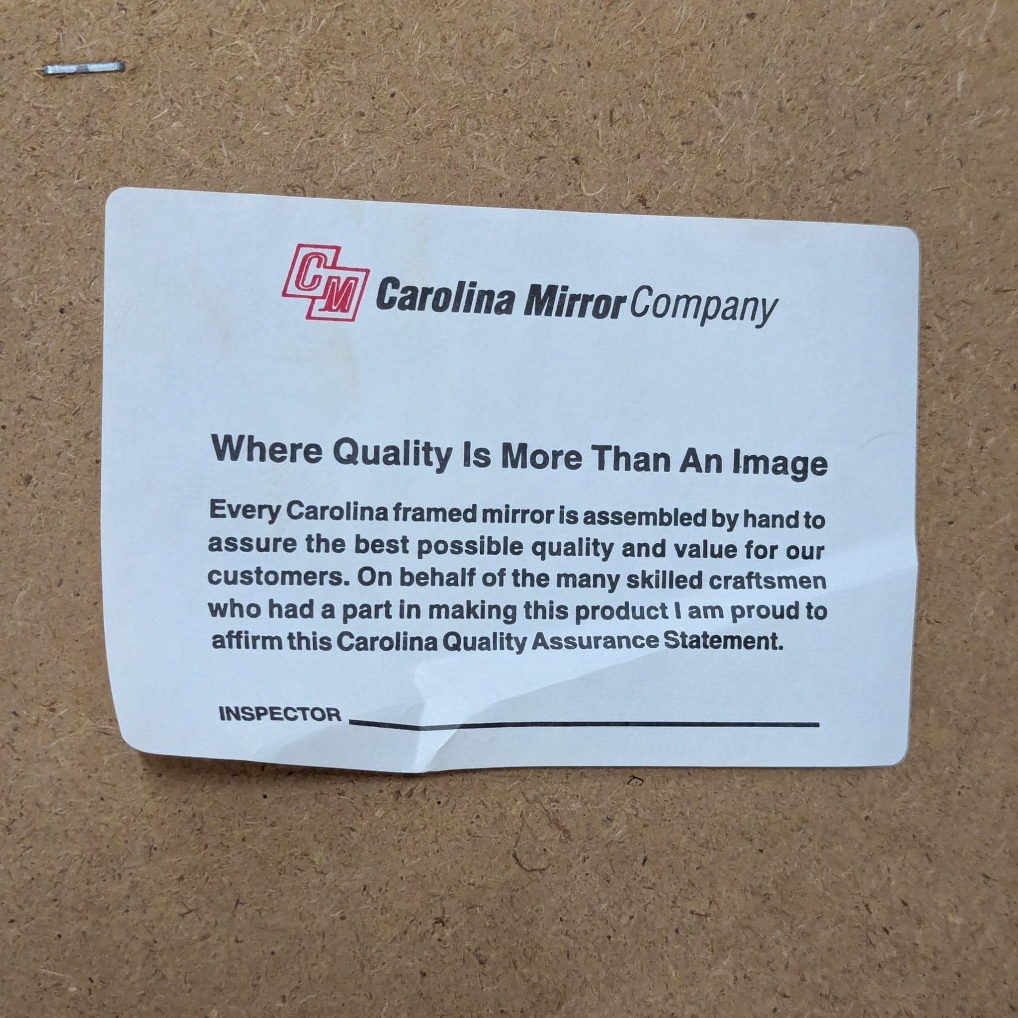 Carolina Mirror Company Carved Wood Frame Mirror - Thumbnail 6