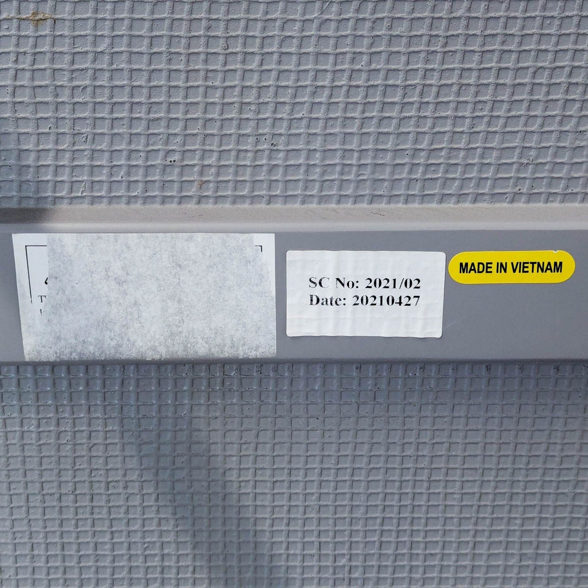 Wood Top Coffee Table on Metal Box Frame - Thumbnail 7