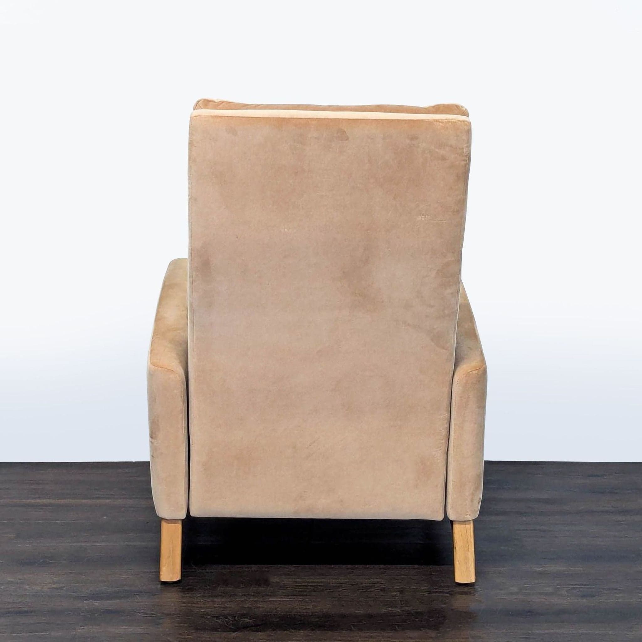 Room and Board Tan Power Recliner Lounge Chair - Thumbnail 5