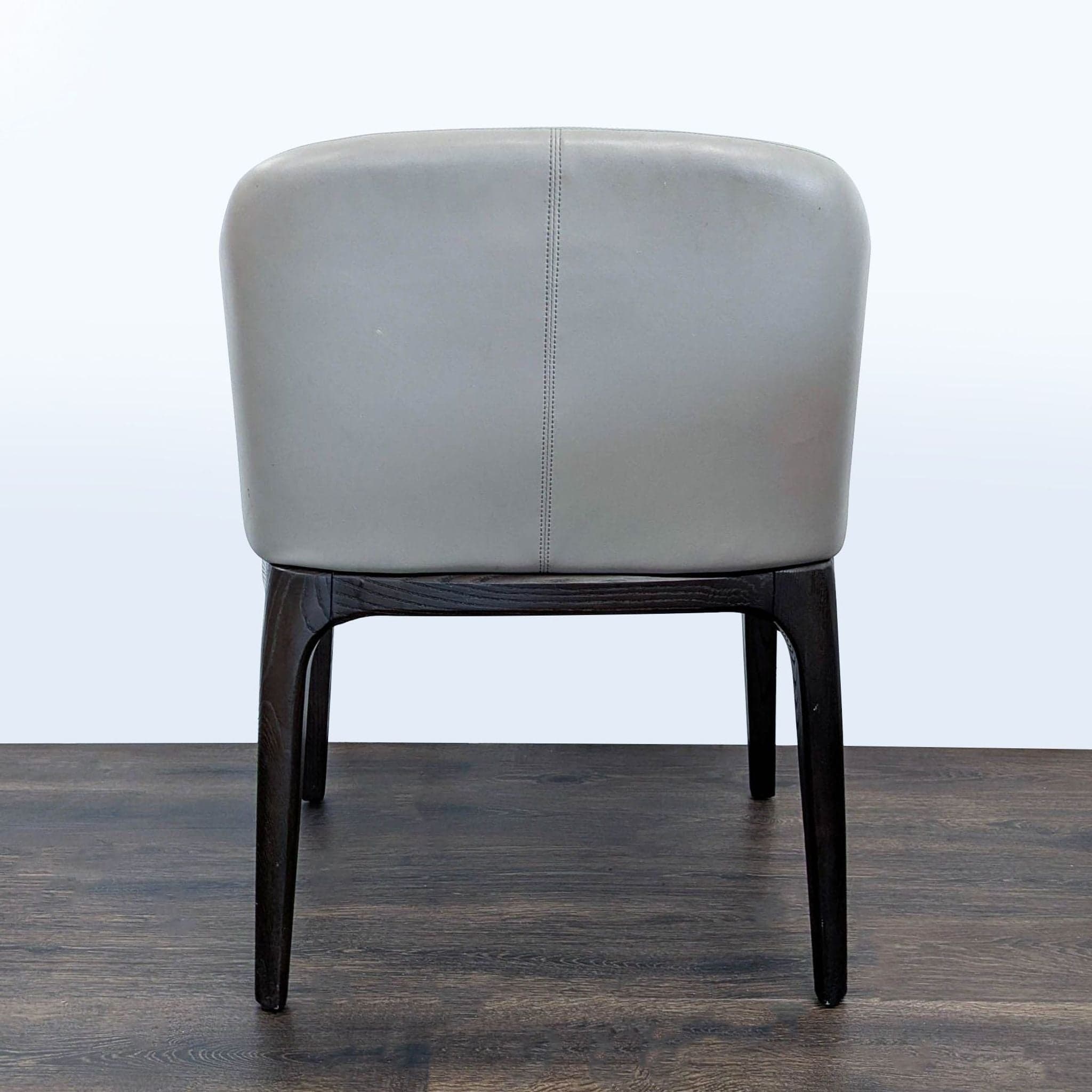 Moniker Home Modern Extendable Dining Table with 8 Restoration Hardware Leather Chairs - Thumbnail 14