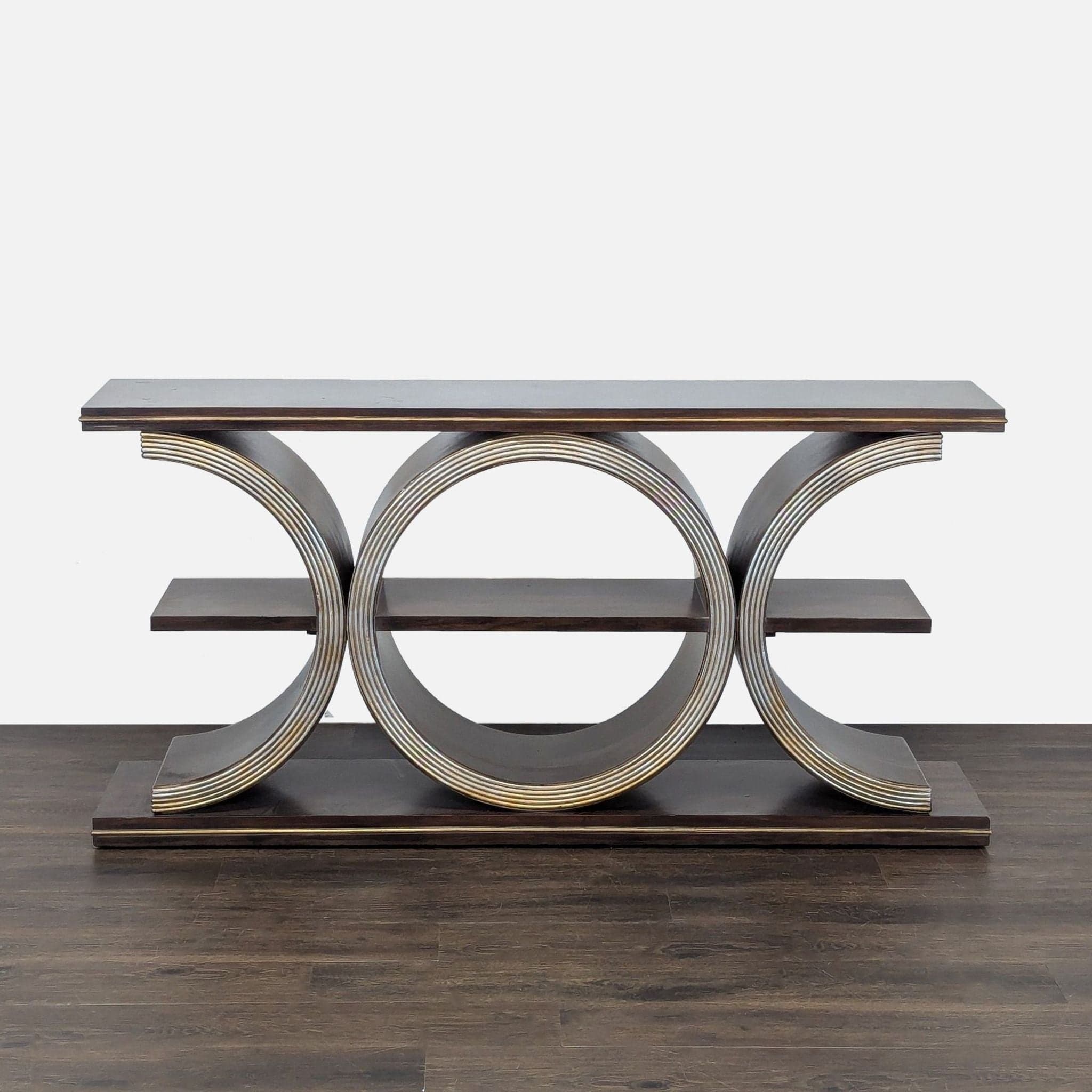 Hooker Furniture Melange Presidio Console Table - Thumbnail 3